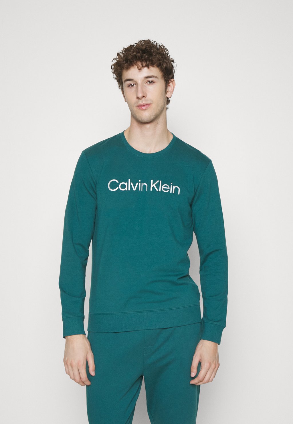 Спальная рубашка Calvin Klein Underwear, бирюзовый