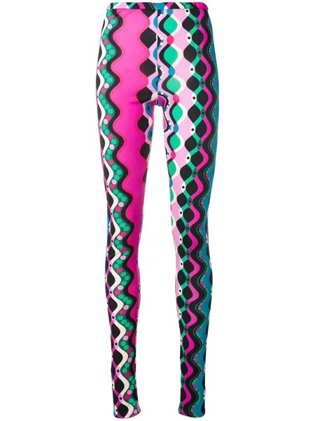 Emilio Pucci abstract print leggings