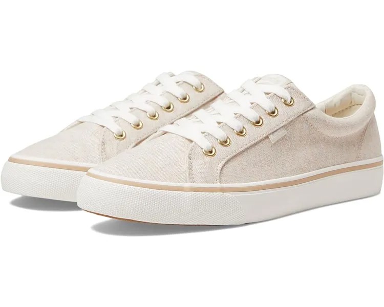 Кроссовки Keds Jump Kick Lace Up, цвет Oatmeal Linen Fleck