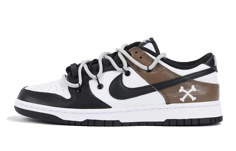 Кроссовки Nike Dunk Skateboarding Shoes Women's Low-top Coffee, цвет Earth Tone