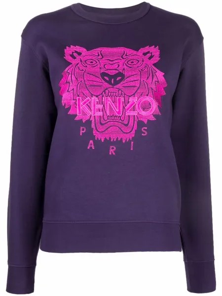 Kenzo толстовка с принтом Tiger Head