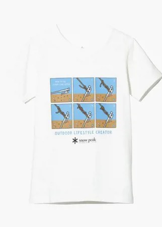 Футболка Snow Peak Taut Line Hitch Tshirt