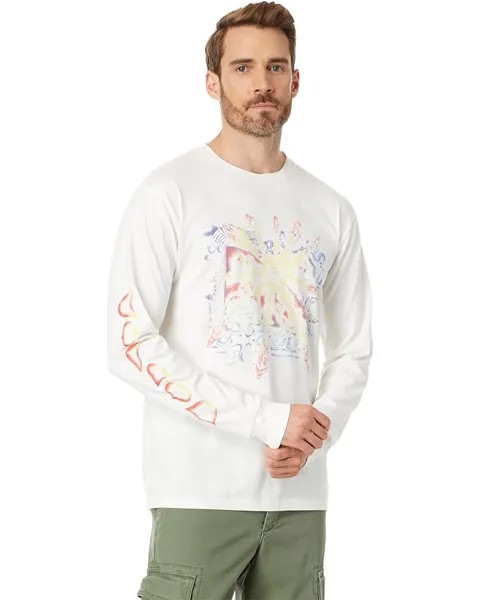 Футболка Volcom Featured Artist Sam Ryser Long Sleeve, белый