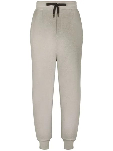 Dolce & Gabbana спортивные брюки с логотипом, серый