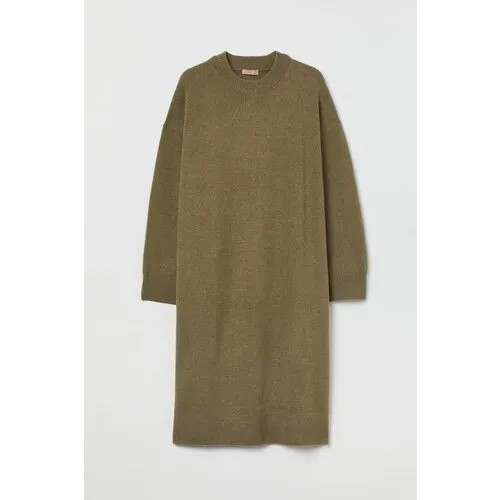 Платье H&M, размер 4XL, зеленый