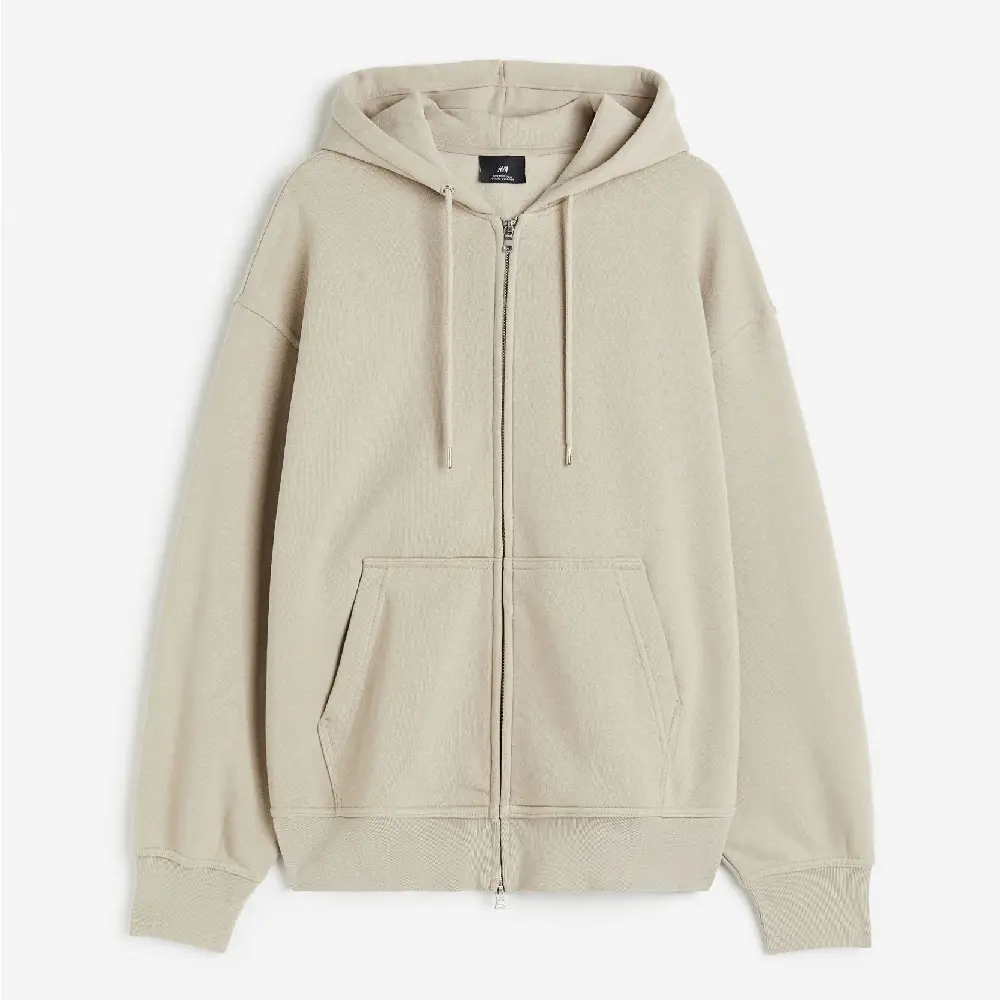Толстовка H&M Oversized Fit, бежевый