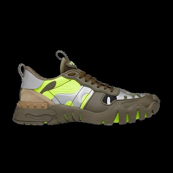 Кроссовки Valentino Rockrunner Plus, зеленый