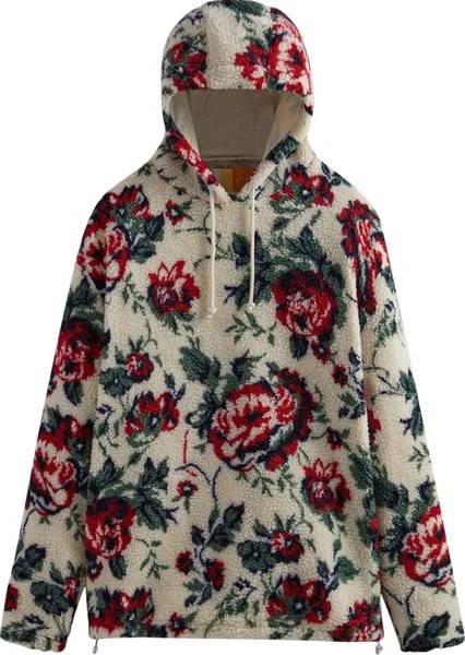 Худи Kith Merrick Floral Sherpa Hoodie 'Sandrift', кремовый