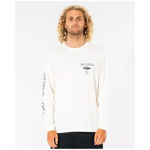 Лонгслив Rip Curl FADE OUT ICON L/S TEE, Пол Мужской, цвет 0090 BLACK, размер S