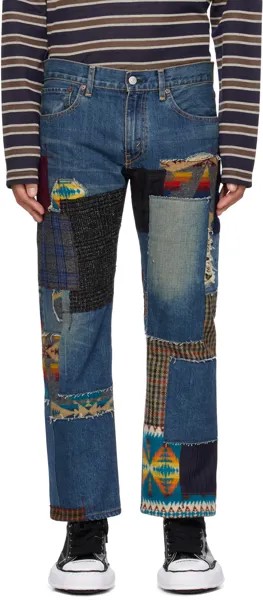 Синие джинсы Levi's & Pendleton Edition Junya Watanabe