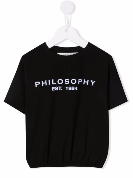 Philosophy Di Lorenzo Serafini Kids футболка с логотипом