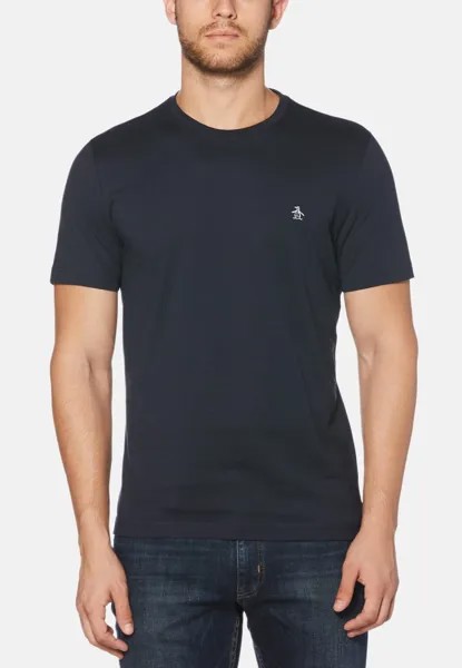 Футболка базовая PIN POINT Original Penguin, цвет dark sapphire