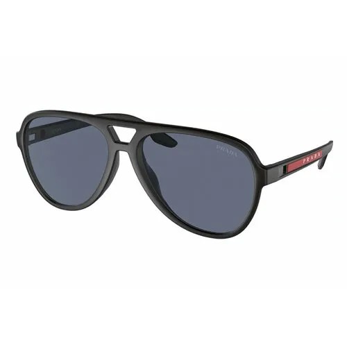 Солнцезащитные очки Prada, синий, черный