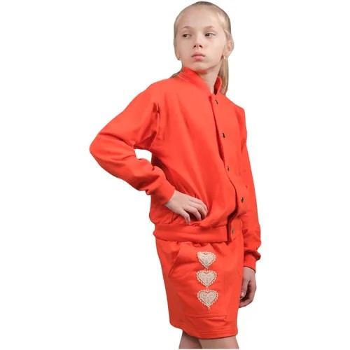 Юбка DaEl kids, размер 116, красный