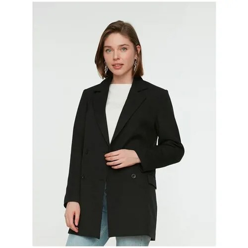 Жакет TRENDYOL женский, модель: TCTSS22CE0250, цвет: BLACK, размер: 40