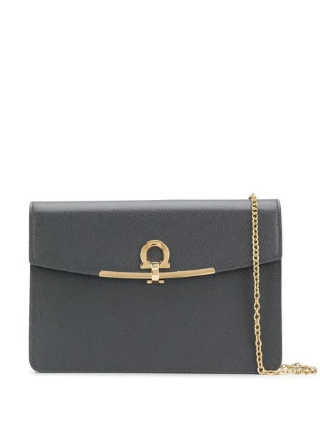 Salvatore Ferragamo мини-сумка с декором Gancini