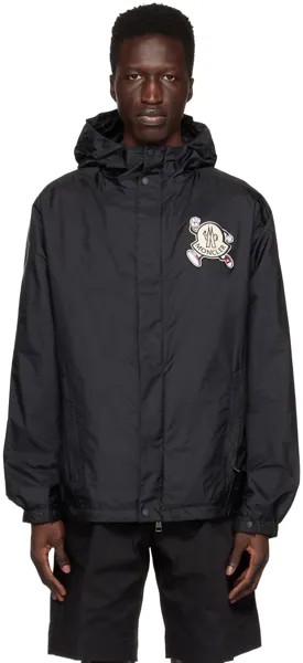 Черный дождевик Guiers Moncler