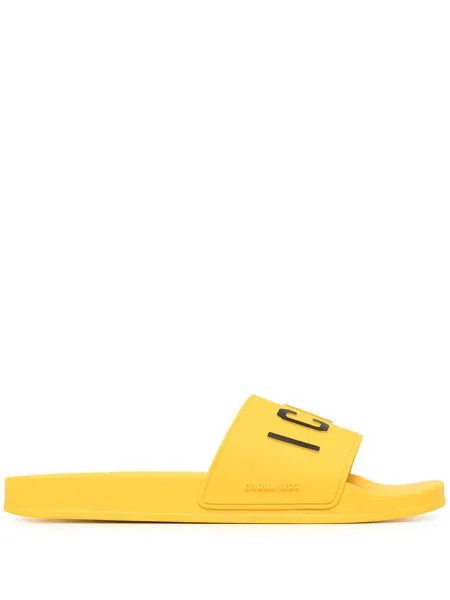 Dsquared2 шлепанцы с логотипом