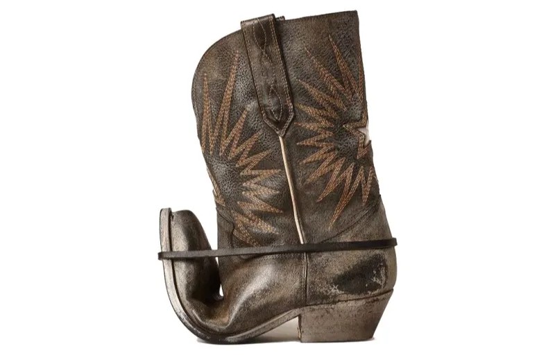 Ботинки Wish Star Ankle Boots Men Brown Golden Goose