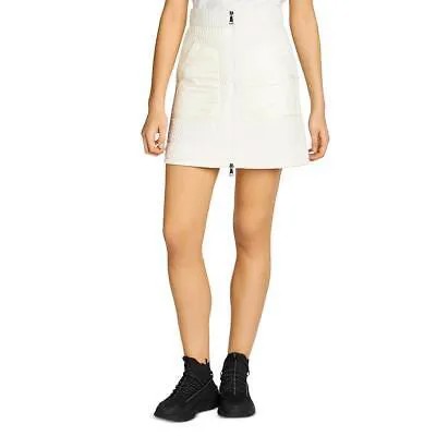 Moncler Женская модная юбка миди с глубокими карманами выше колена BHFO 7123