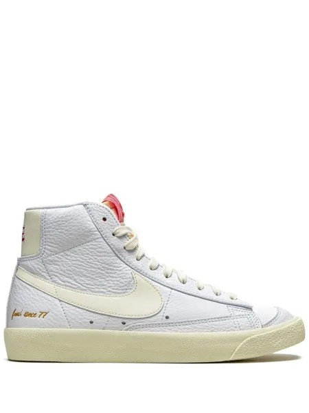Nike кеды Blazer Mid 77 VNTG Popcorn, белый