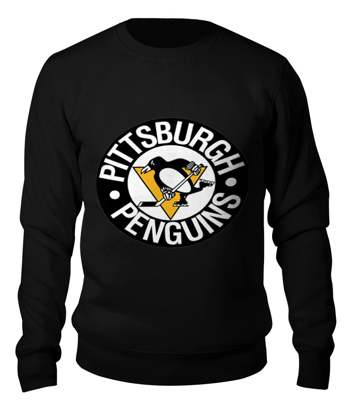 Свитшот унисекс Printio Pittsburgh penguins черный M
