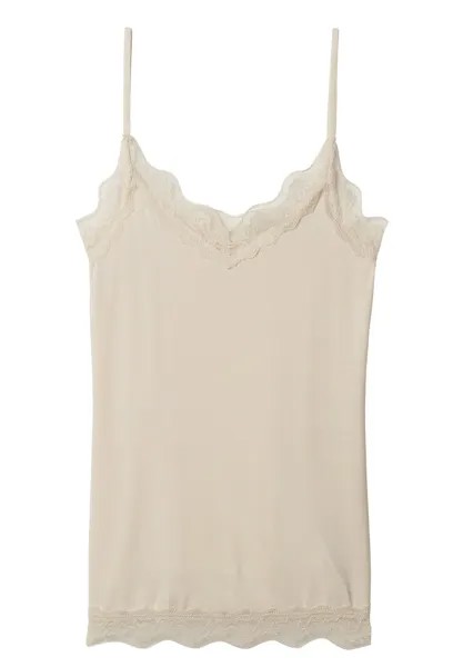 Топ V-NECK Tezenis, цвет crema di latte