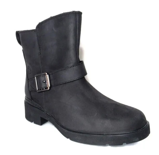 Черные женские непромокаемые байкерские ботинки из искусственного меха Timberland Graceyn, A2FXX