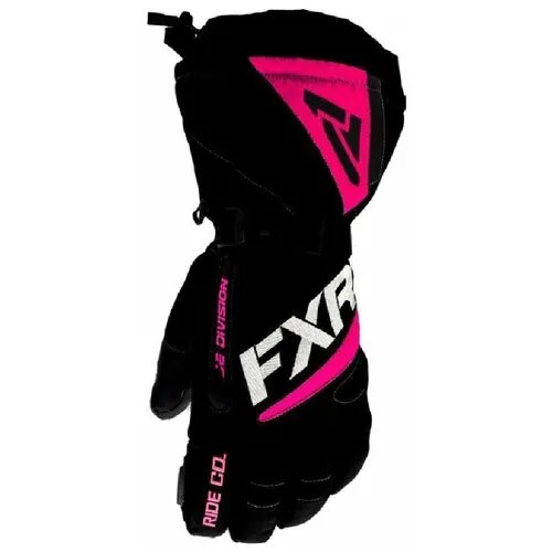 Перчатки FXR Fusion с утеплителем, Black/Fuchsia