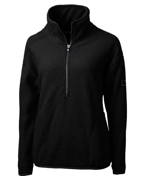 Женский флисовый пуловер Cascade Eco Sherpa Cutter & Buck, черный