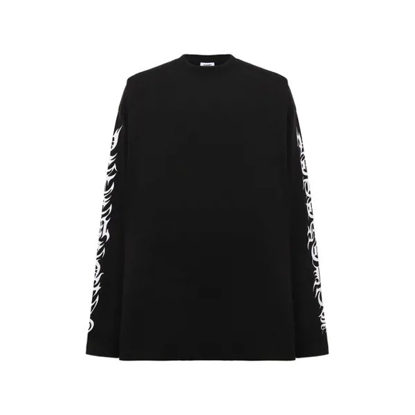Хлопковый лонгслив VETEMENTS