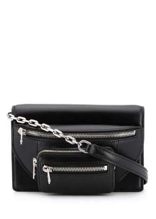 Alexander Wang поясная сумка с молниями
