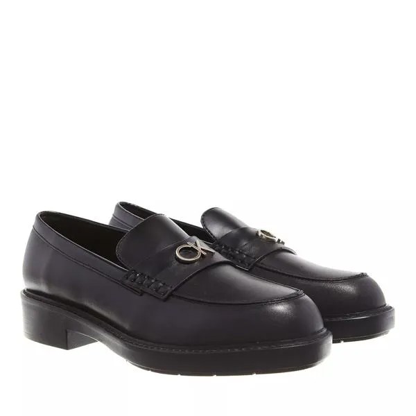 Лоферы rubber sole loafer w hw ck Calvin Klein, черный