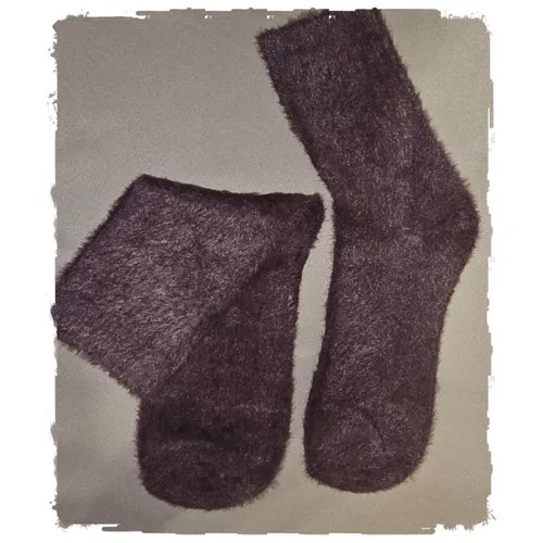 Носки Натали, размер 37-41, коричневый
