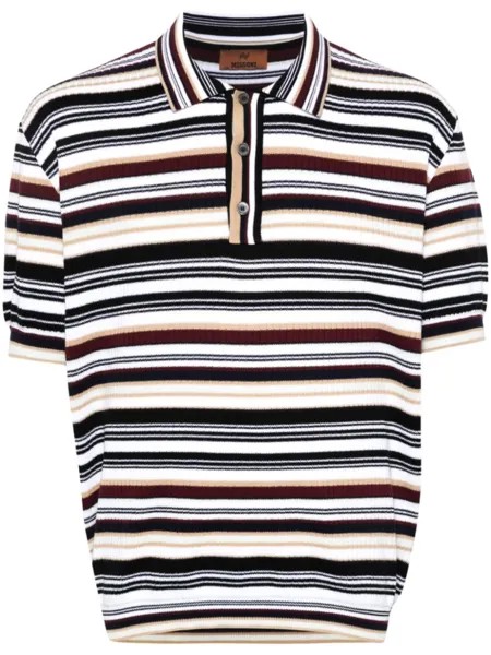 Missoni трикотажная футболка в полоску, белый