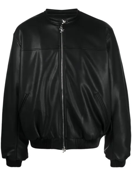 3Paradis бомбер Leatherette, черный