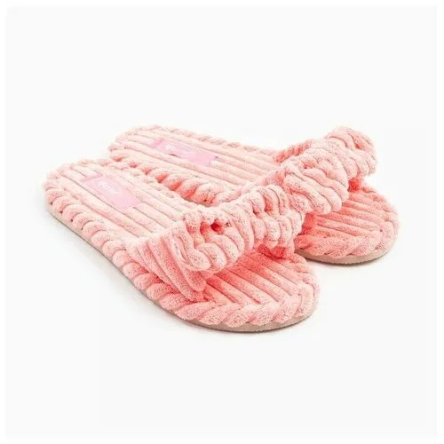 Тапочки  Forio, текстиль, размер 38, розовый