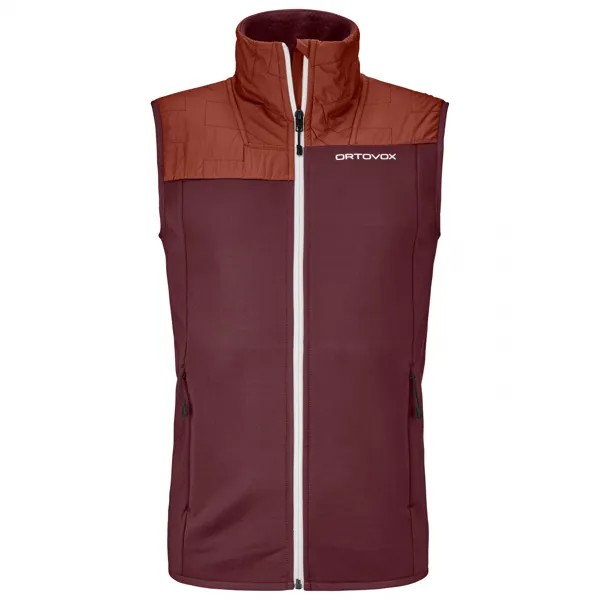 Флисовый жилет Ortovox Fleece Plus Vest, цвет Winetasting