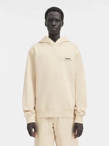 Толстовка с логотипом Grgrain Le Gr Grain Jacquemus, бежевый