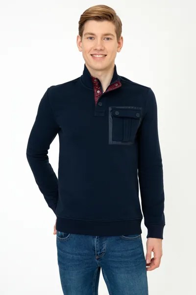 Свитшот мужской U.S. POLO Assn. G081SZ0820HOUSTON синий S