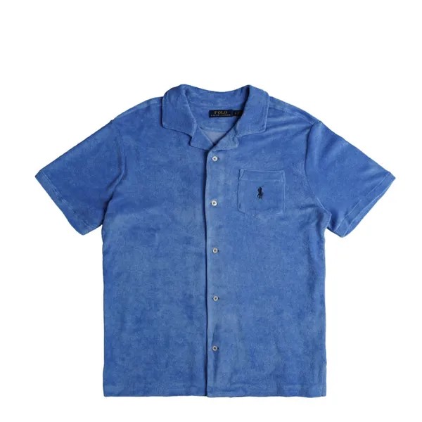 Рубашка Terry Camp Shirt Polo Ralph Lauren, синий