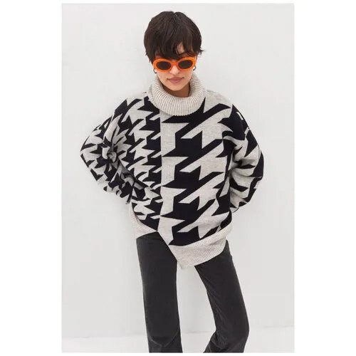 Свитер TOPTOP STUDIO, Синий, One size