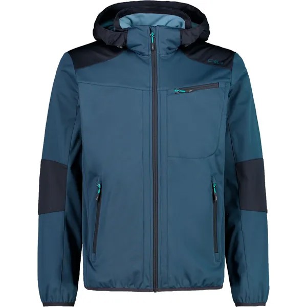 Спортивная куртка CMP Zip Hood 32A5017 softshell, синий