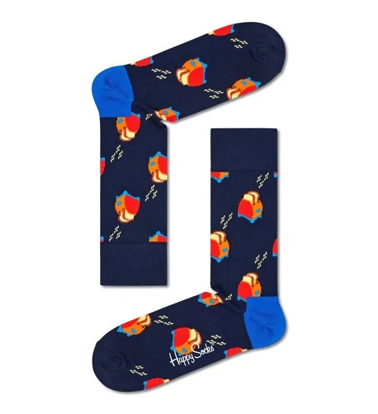 Носки унисекс Happy Socks HAV01 синие 29