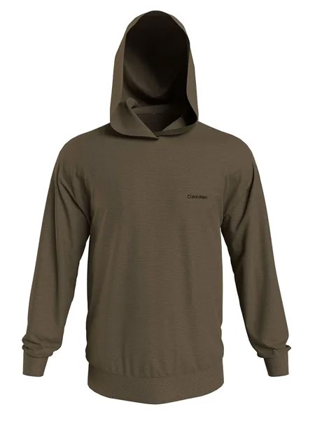 Толстовка CALVIN KLEIN UNDERWEAR Hoodie, оливковый