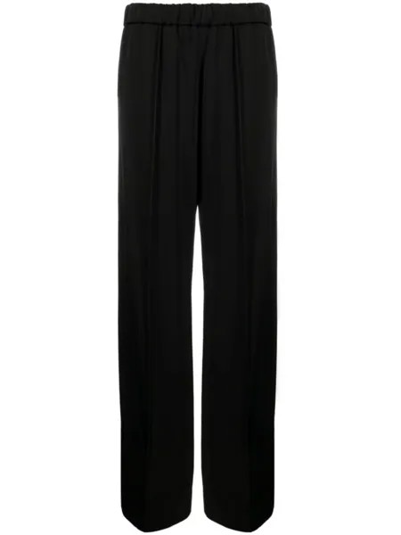 Jil Sander спортивные брюки широкого кроя, черный