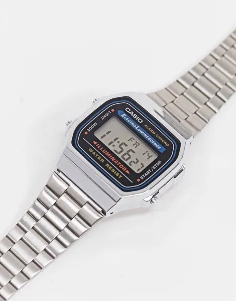 Электронные часы-браслет Casio-Серебряный