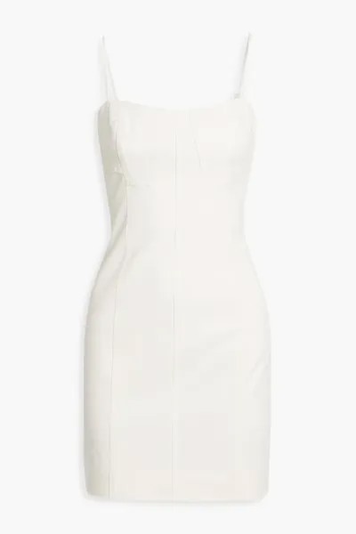 Платье мини Blair из хлопкового твила Derek Lam 10 Crosby, цвет Off-white