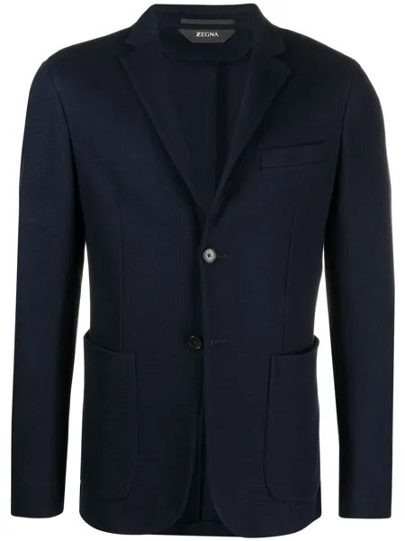 Z Zegna однобортный пиджак