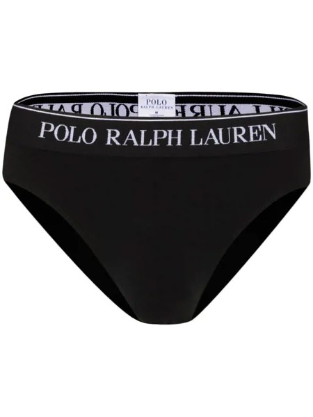 Polo Ralph Lauren комплект из трех трусов-брифов с логотипом